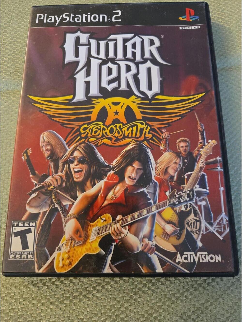 Guitar Hero: Aerosmith - PlayStation 2 Complete with Manual
